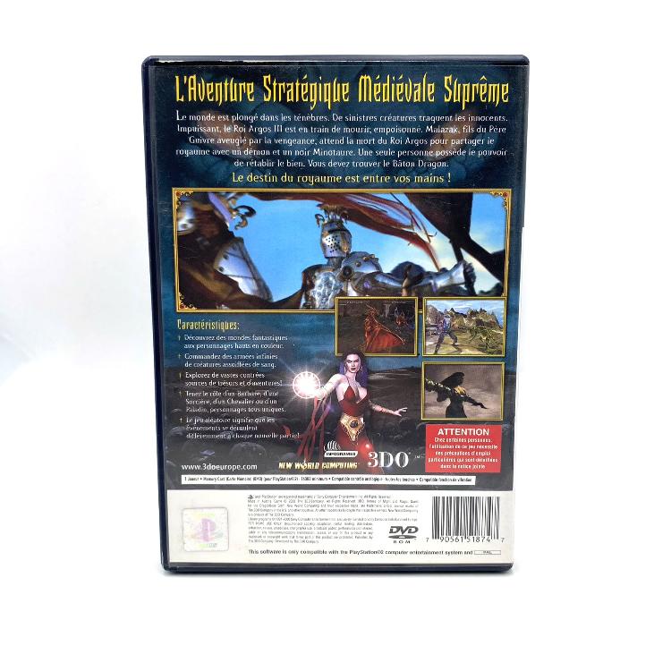 Heroes Of Might & Magic Quest For The DragonBone Staff Playstation 2