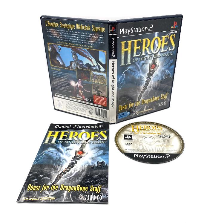 Heroes Of Might & Magic Quest For The DragonBone Staff Playstation 2