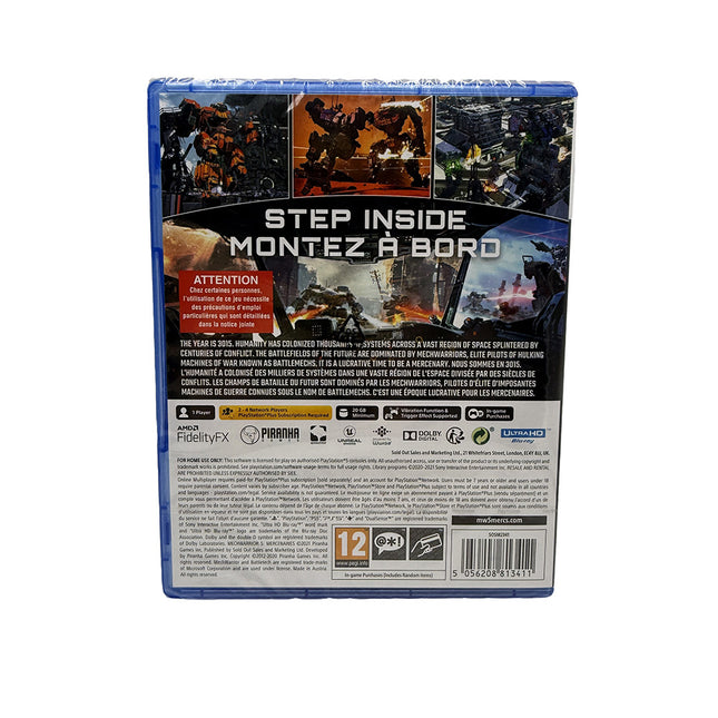 MechWarrior 5 Mercenaries Playstation 5