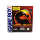 Boite Mortal Kombat Nintendo Game Boy