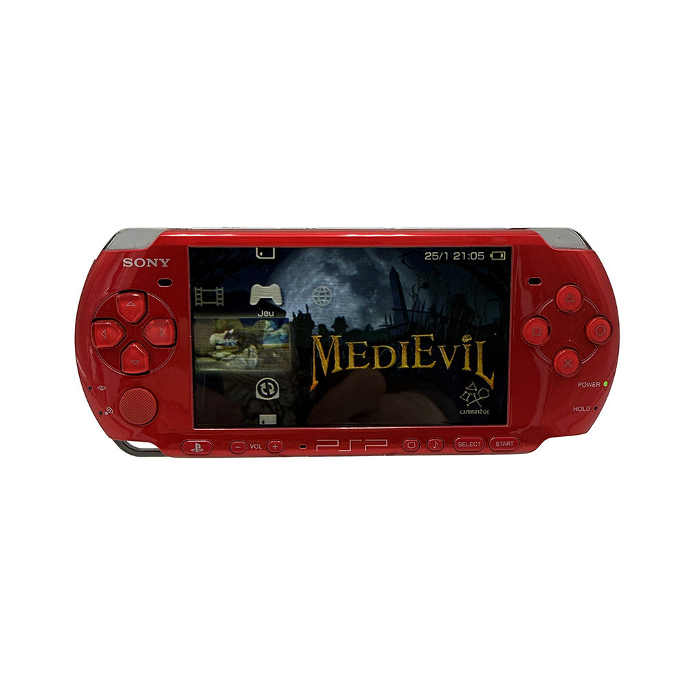 Console Playstation PSP 3004 Slim & Lite Radiant Red