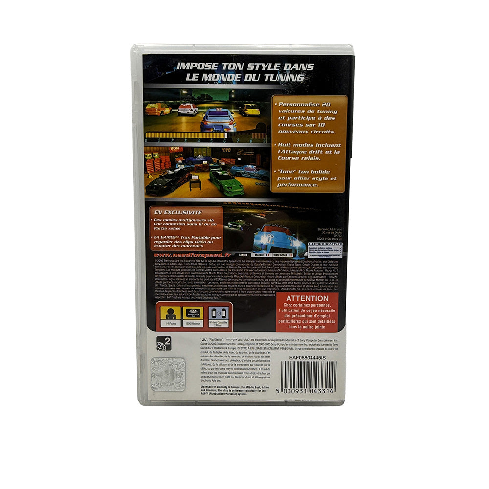 Need for Speed Underground Rivals Playstation PSP