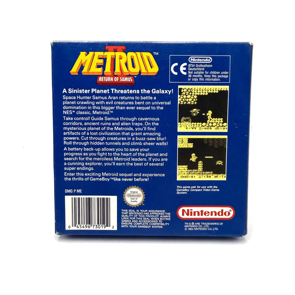 Metroid II Return Of Samus Nintendo Game Boy (RARE!!!)