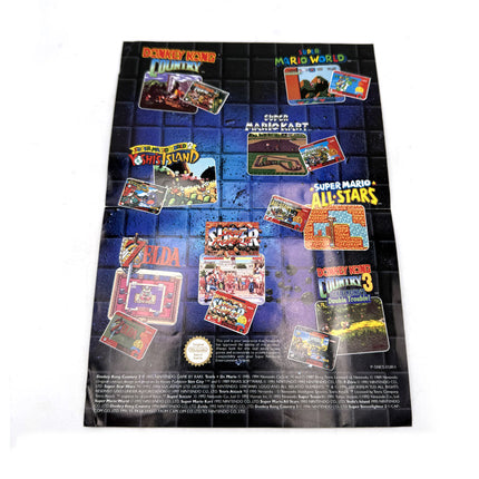 Flyer Publicitaire Super Nintendo