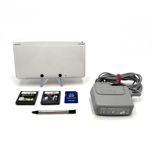 Console Nintendo 3DS White + 2 jeux