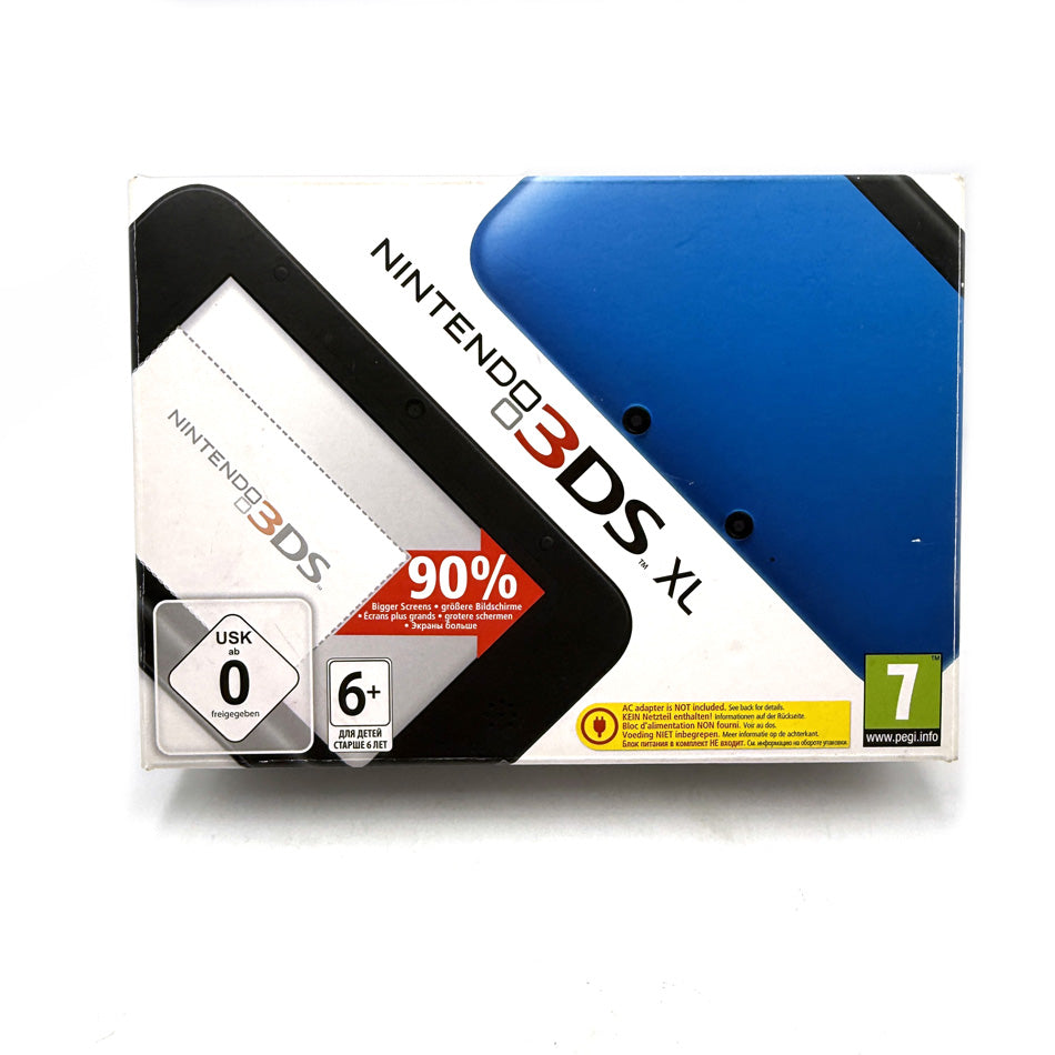 Nintendo 3DS XL Blue/Black Console + The Lego Movie Game – Retromania