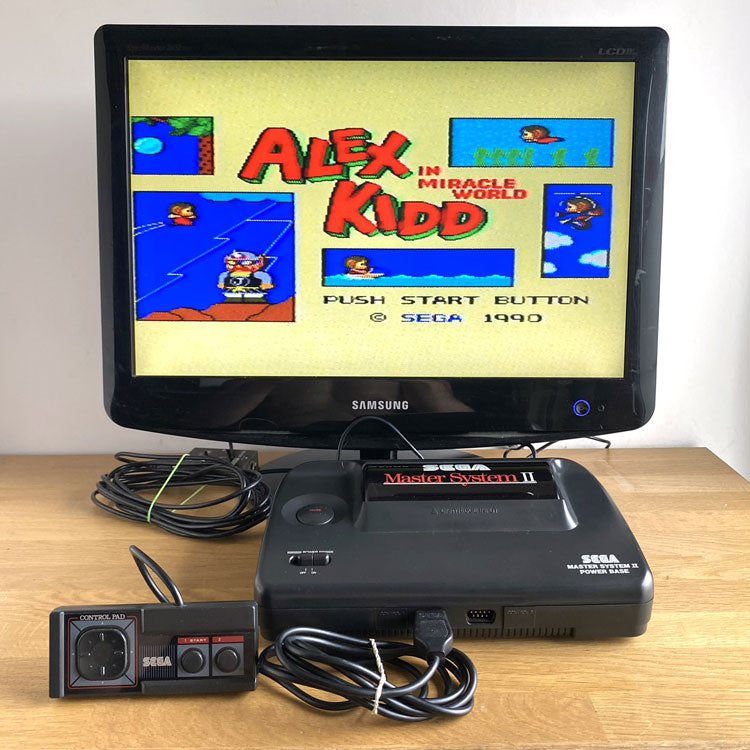 Console Sega Master System II Alex Kidd en boite