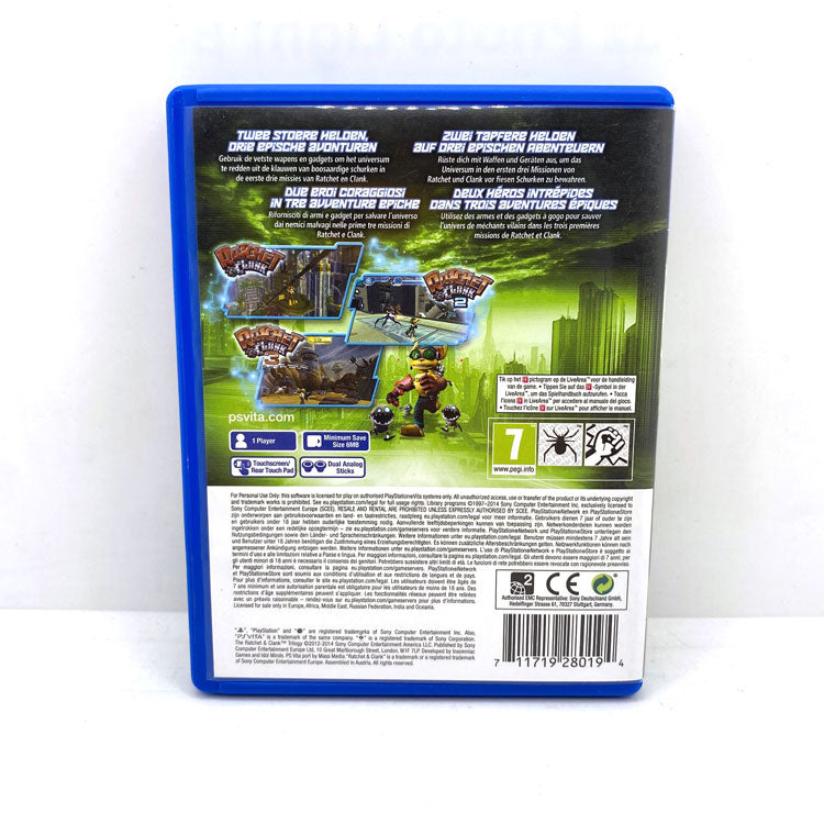 The Ratchet & Clank Trilogy Playstation PS Vita