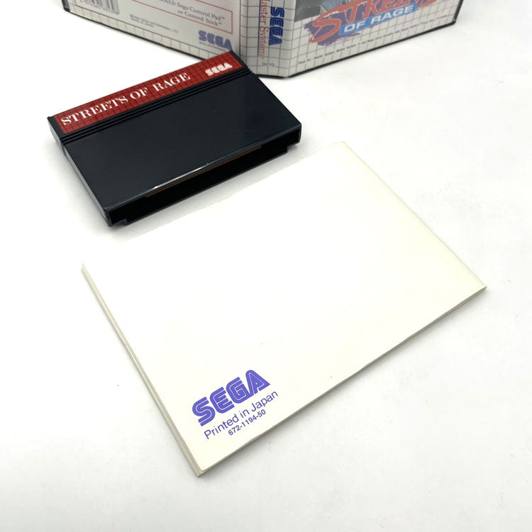 Streets Of Rage Sega Master System