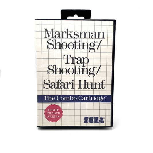 Marksman Shooting / Trap Shooting / Safari Hunt Sega Master System