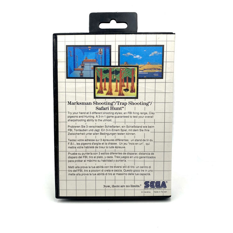 Marksman Shooting / Trap Shooting / Safari Hunt Sega Master System