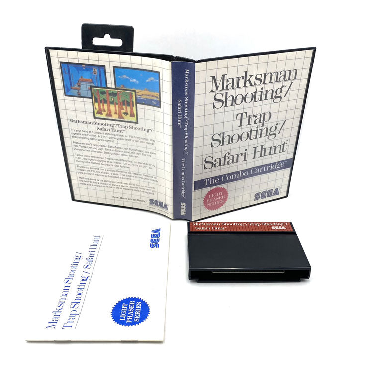 Marksman Shooting / Trap Shooting / Safari Hunt Sega Master System