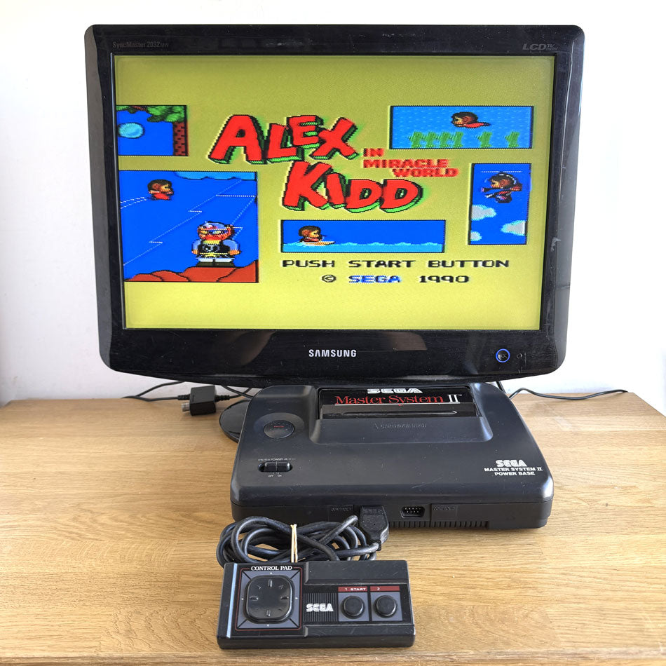 SEGA Master System Console w/ Original BOX 2 Controllers NEW