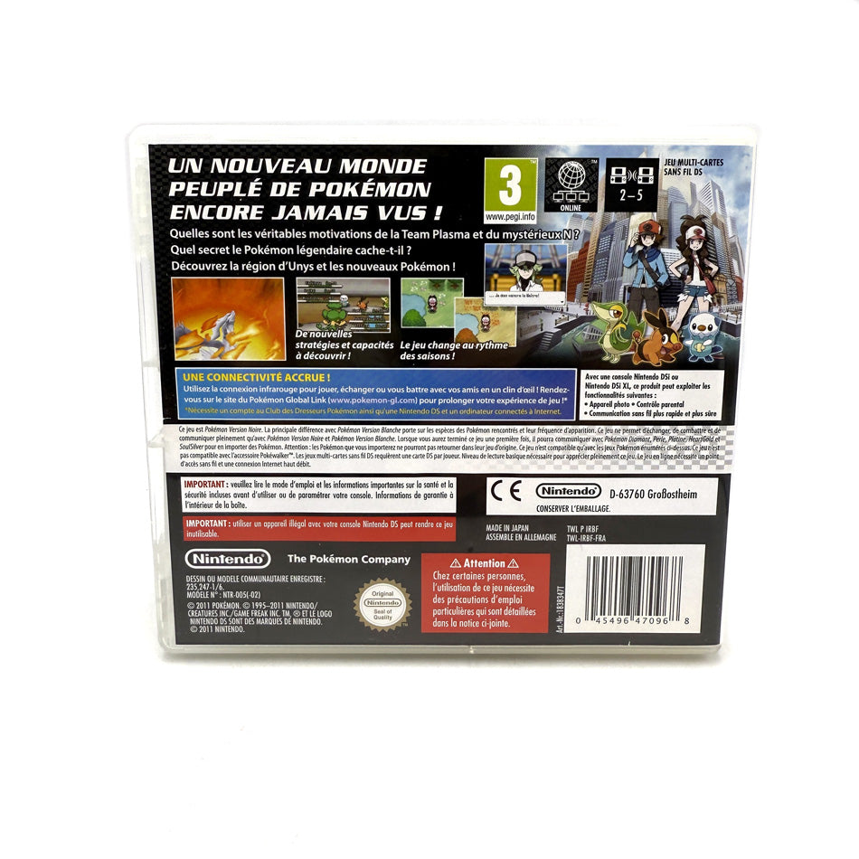 Pokemon Version Noire Nintendo DS