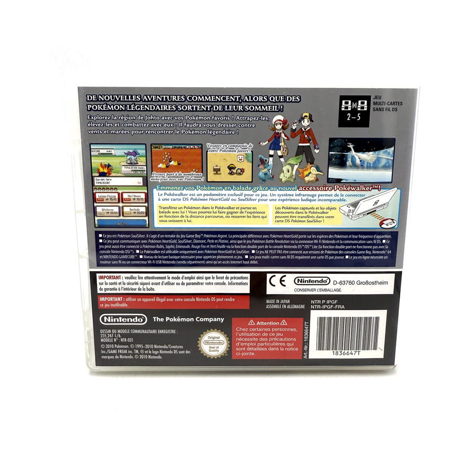 Pokemon Version Argent Soulsilver Nintendo DS