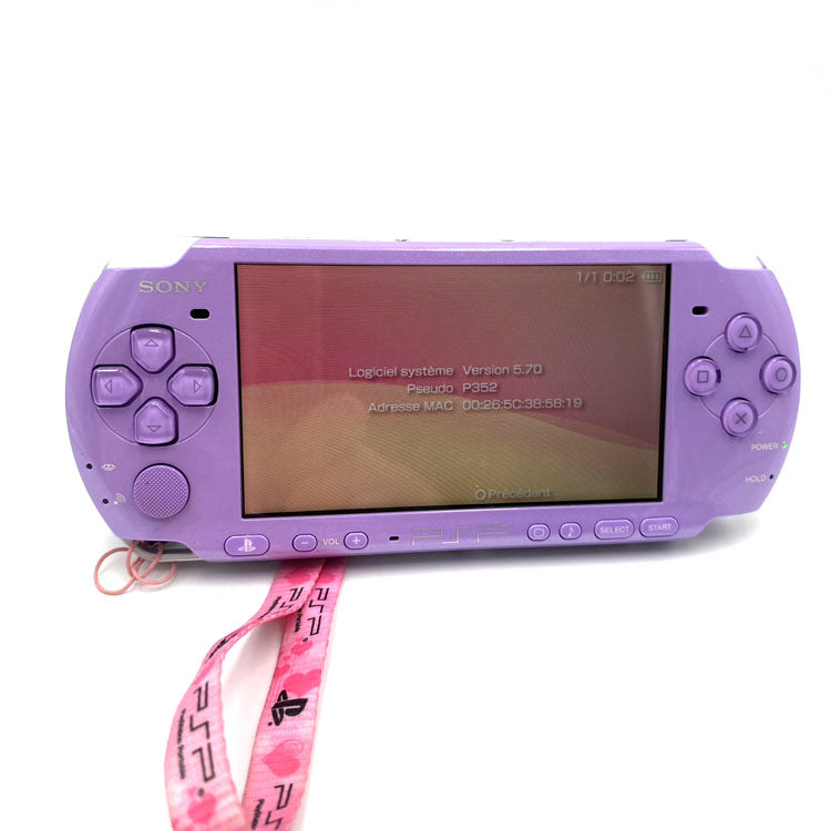 PSP hotsell 3000 Limited Edition Hanna Montana in Purple