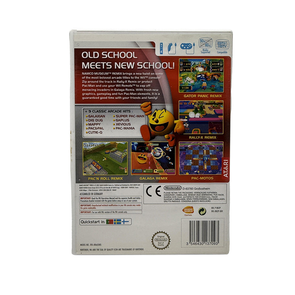 Namco Museum Remix Nintendo Wii