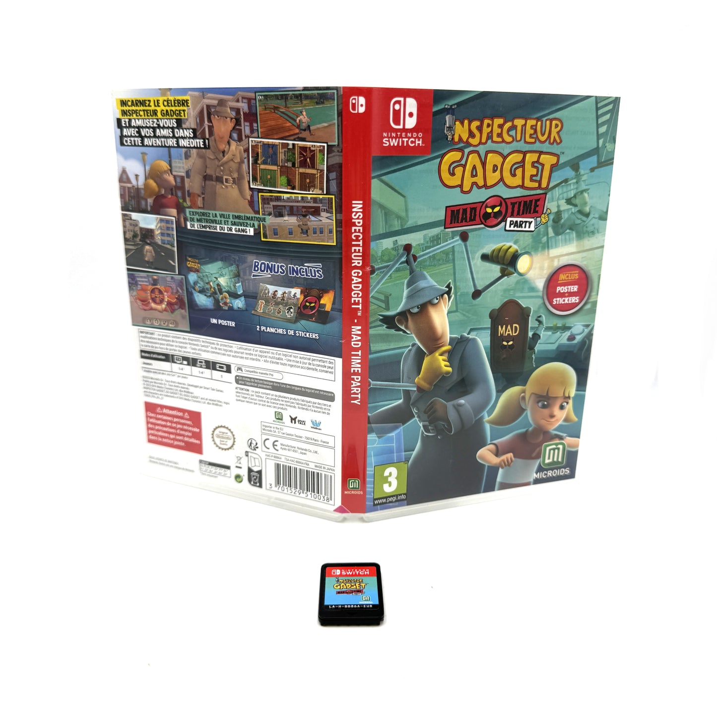 Inspecteur Gadget Mad Time Party Nintendo Switch