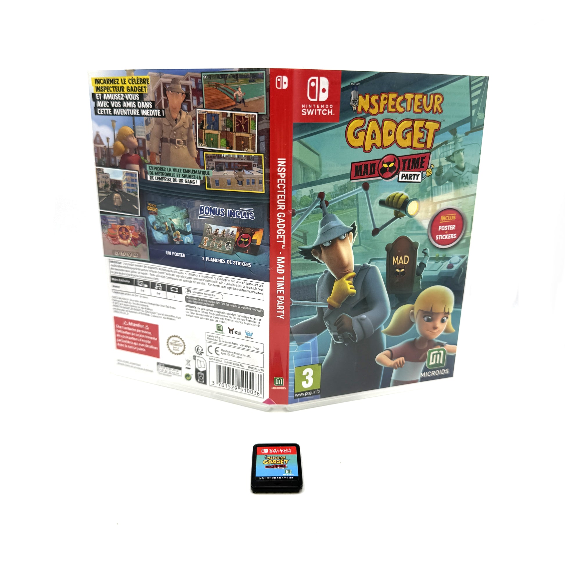 Inspecteur Gadget Mad Time Party Nintendo Switch