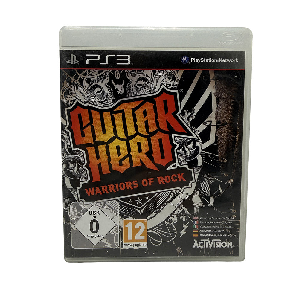 Guitar Hero Warriors of Rock Playstation 3