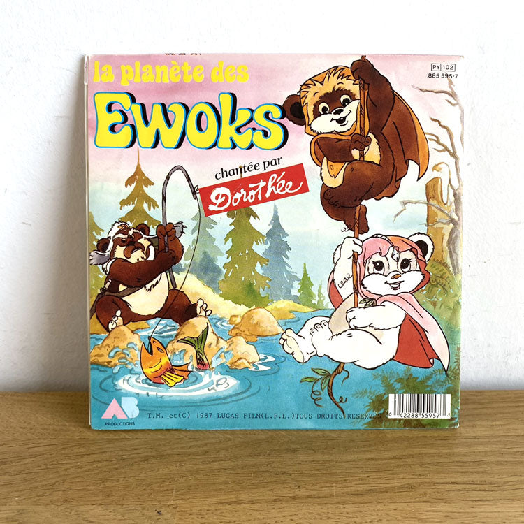 Vinyle La Chanson Des Ewoks Dorothée 45 Tours