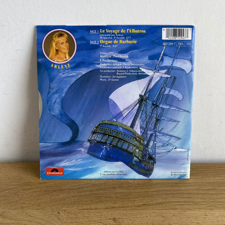 Vinyle le voyage de l'albatros 45 Tours