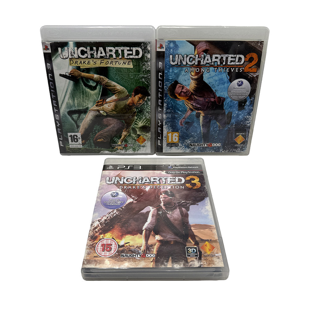 Trilogie Uncharted 1-2-3 Playstation 3