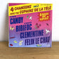 Vinyle Candy - Bibifoc - Clémentine - Félix le Chat 45 Tours