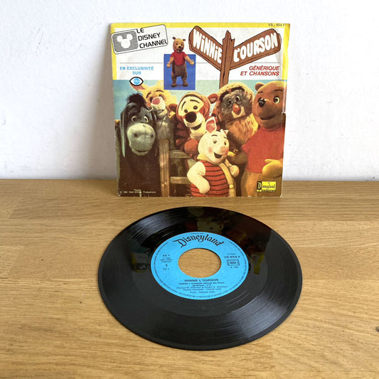 Vinyle Winnie L'Ourson 45 Tours