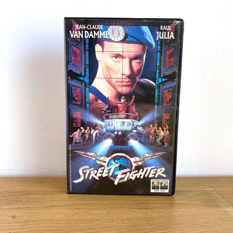 VHS Street Fighter 
