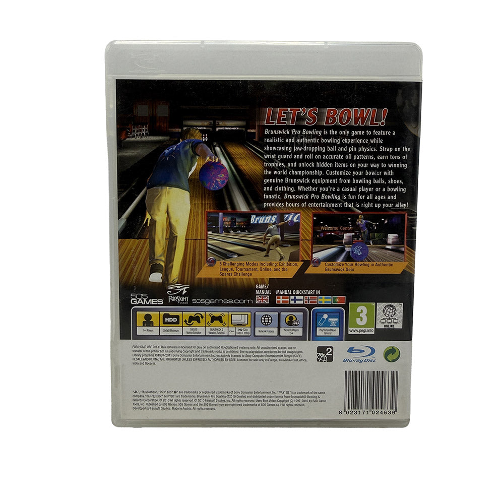 Brunswick Pro Bowling Playstation 3