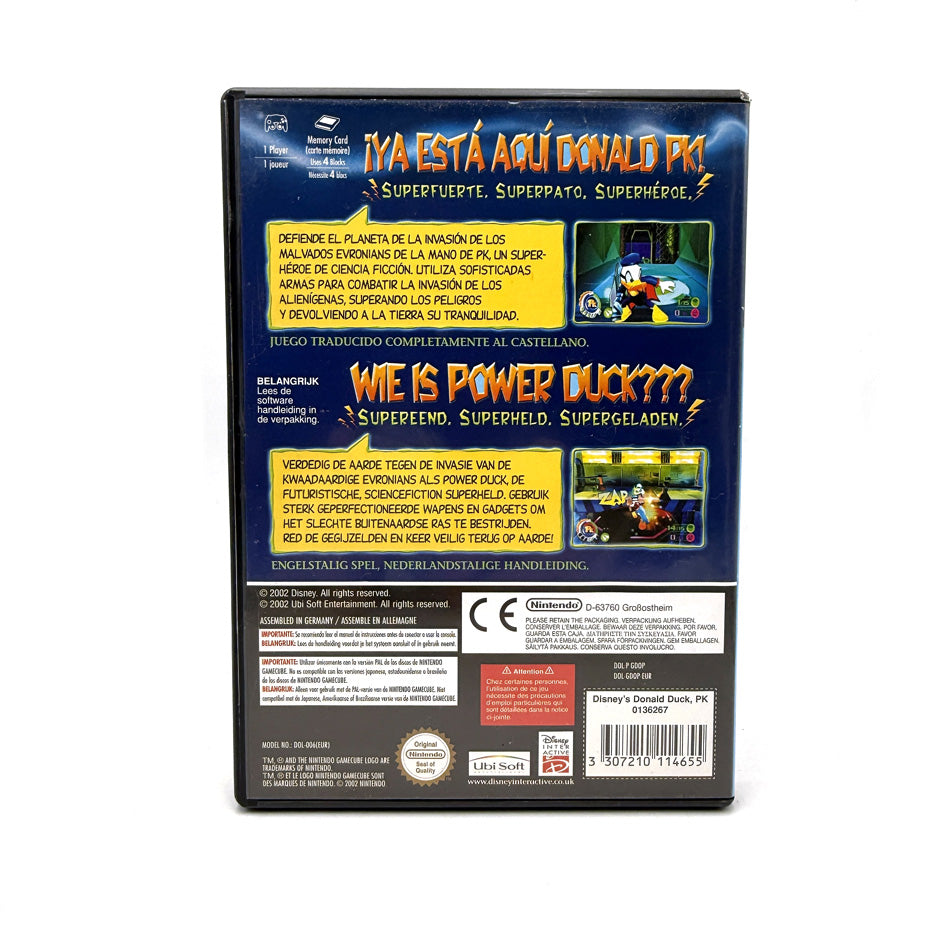 Donald Duck PK Nintendo Gamecube