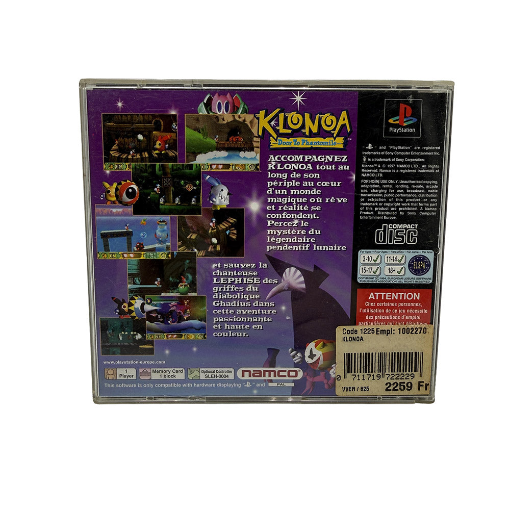 Klonoa Door to Phantomile Playstation 1 (RARE)