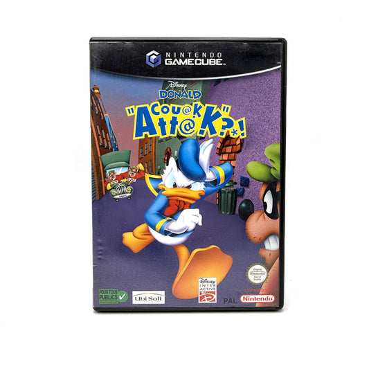 Disney Donald Couak Attak Nintendo Gamecube