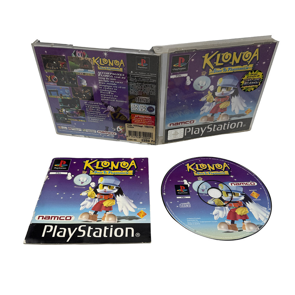 Klonoa Door to Phantomile Playstation 1 (RARE)