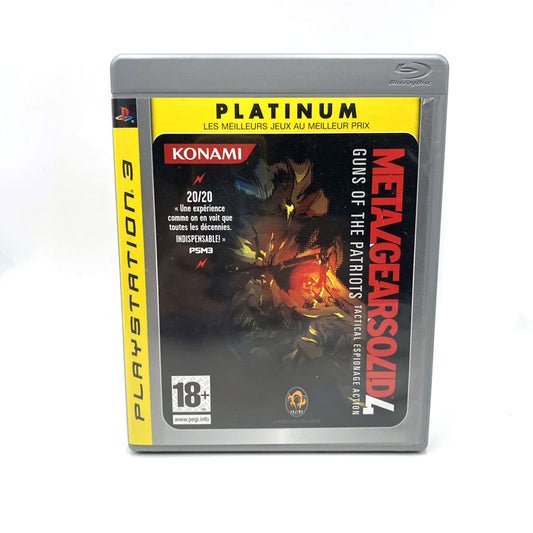 Metal Gear Solid 4 Guns Of The Patriots Playstation 3