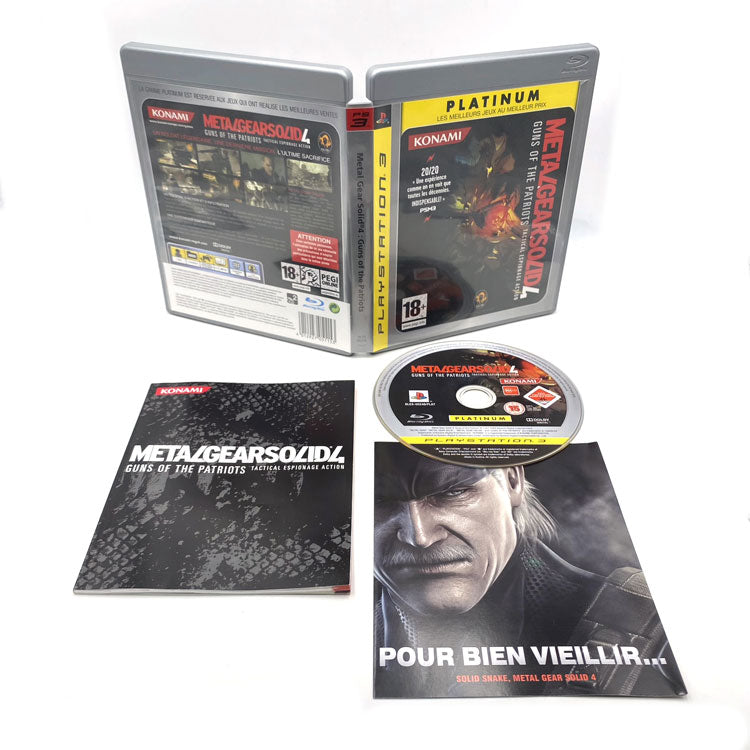 Metal Gear Solid 4 Guns Of The Patriots Playstation 3