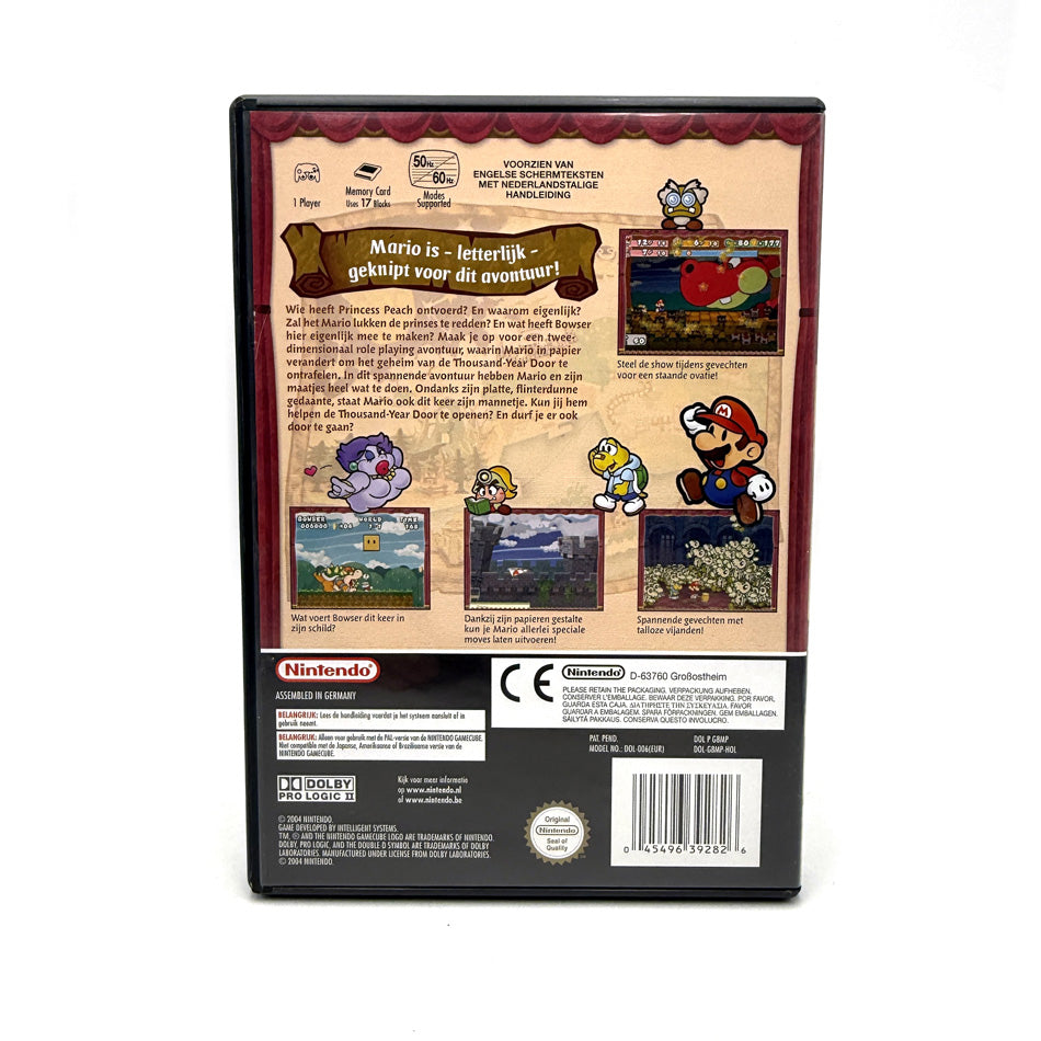 Paper Mario The Thousand-Year Door Nintendo Gamecube