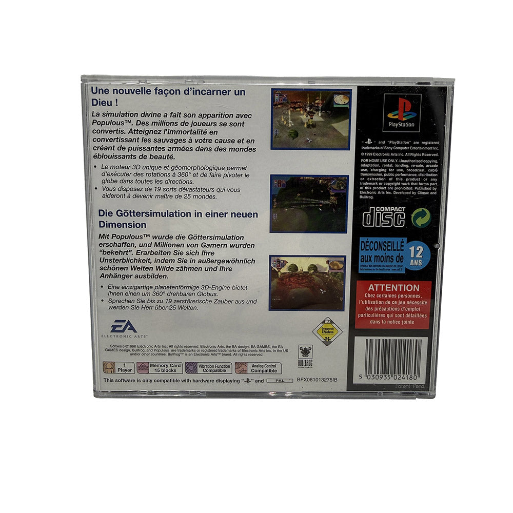 Populous The Beginning Playstation 1