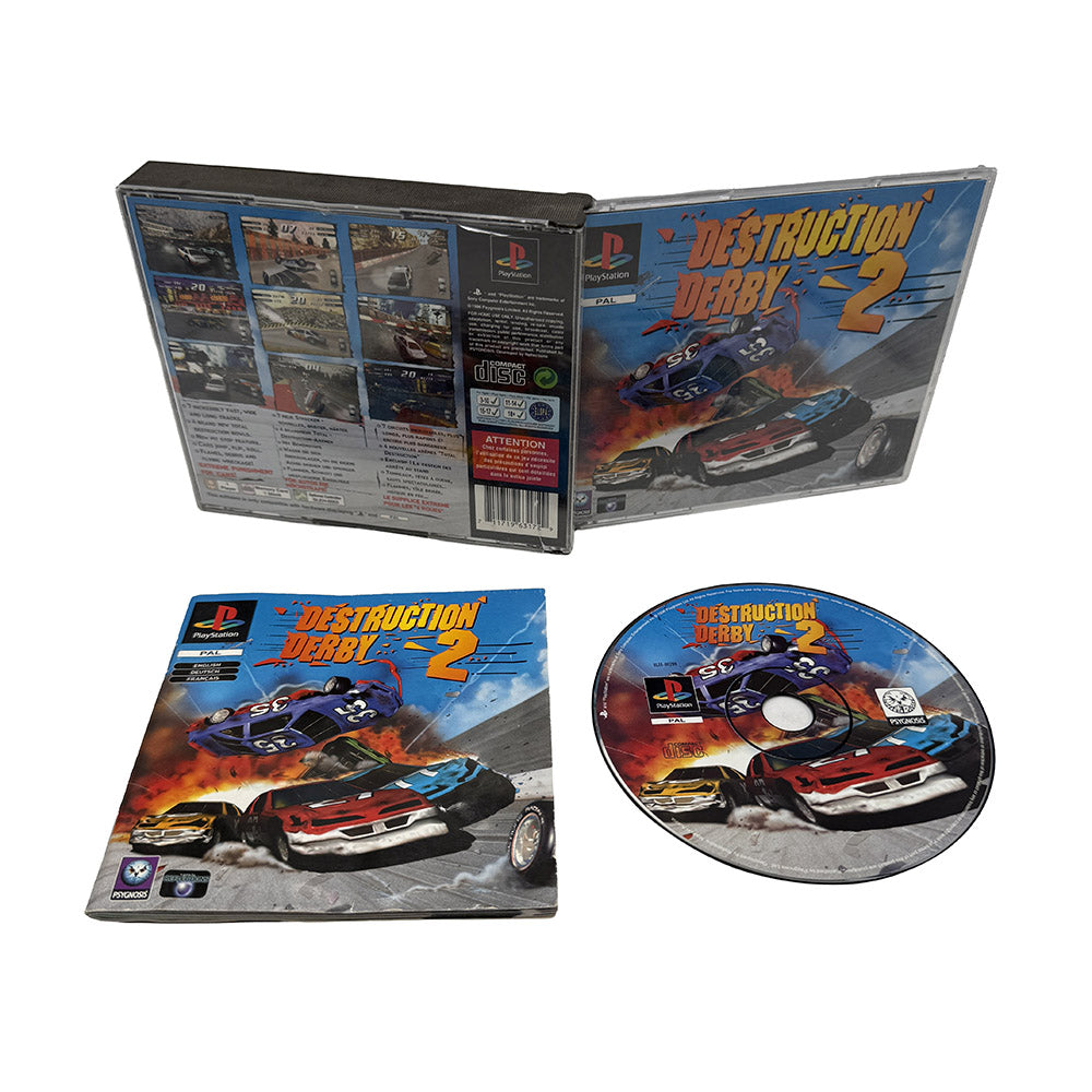 Destruction Derby 2 Playstation 1 (Big Box)