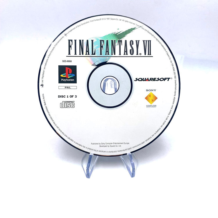 Disque 1 sur 3 Final Fantasy VII Playstation 1 