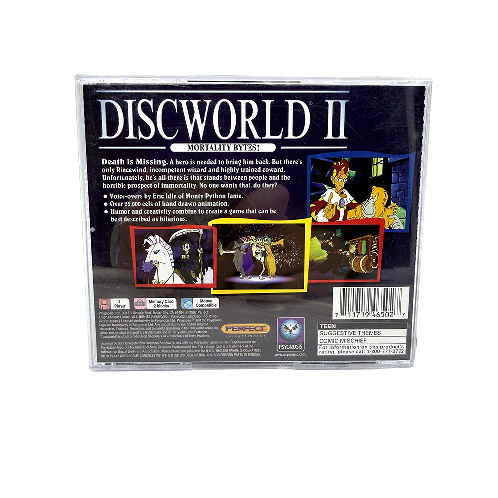 Discworld II Mortality Bytes! Playstation 1