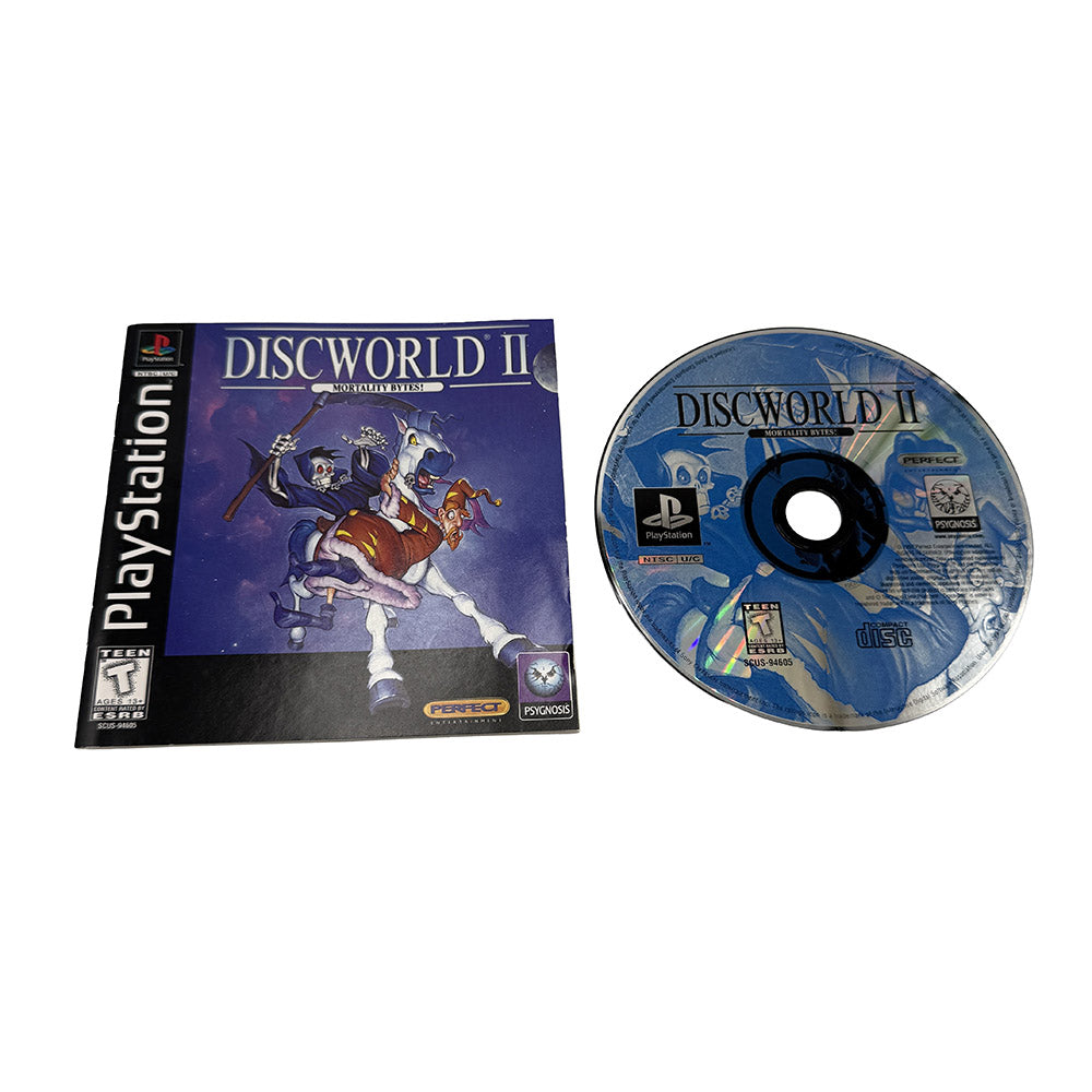 Discworld II Mortality Bytes! Playstation 1