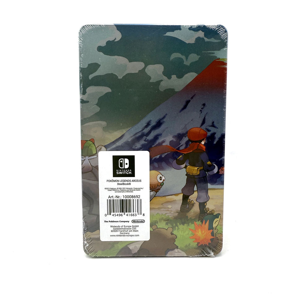 Steelbook Pokemon Arceus Nintendo Switch
