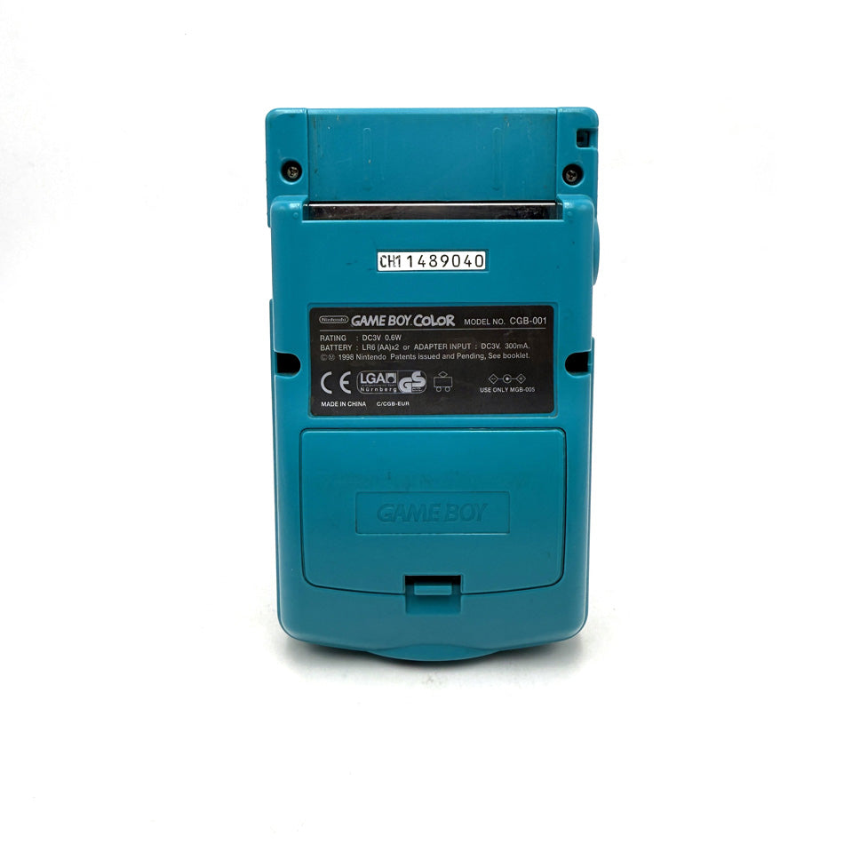 Console Nintendo Game Boy Color Teal + Jeu Supreme Snowboarding