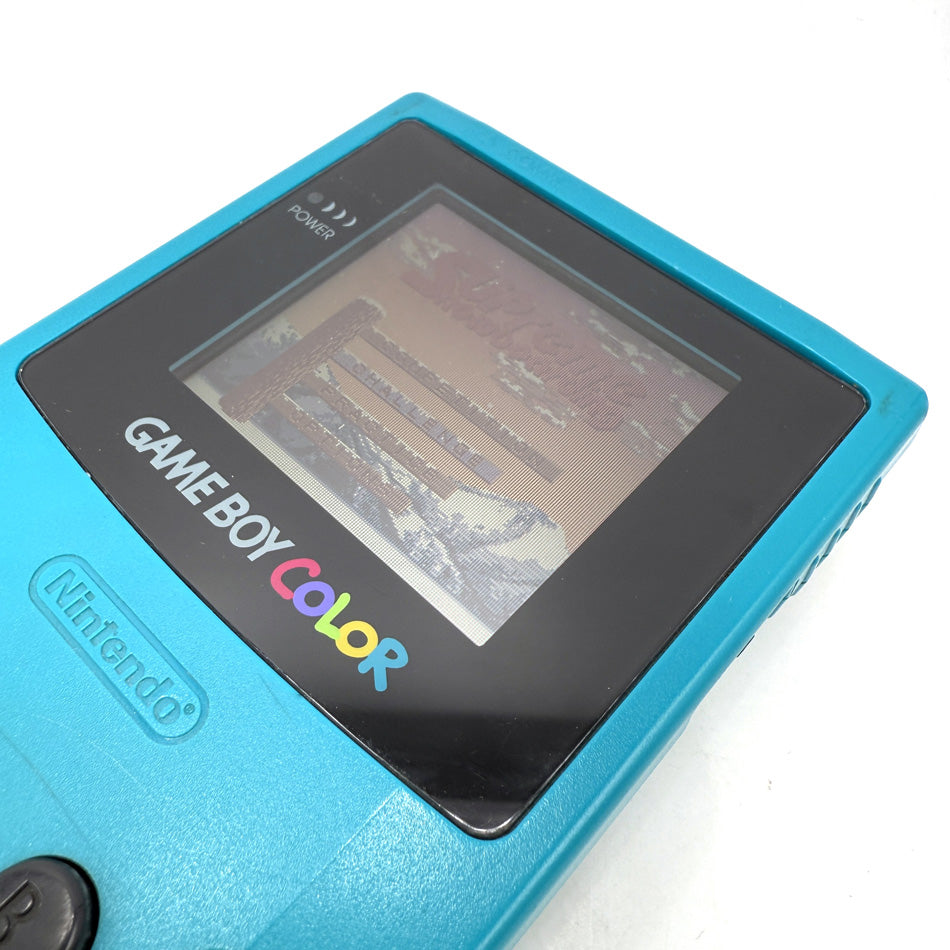 Console Nintendo Game Boy Color Teal + Jeu Supreme Snowboarding