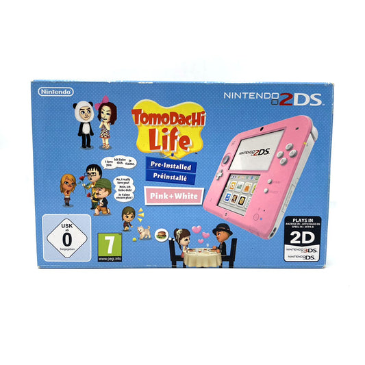 Console Nintendo 2DS Pink/White Tomodachi Life Pack