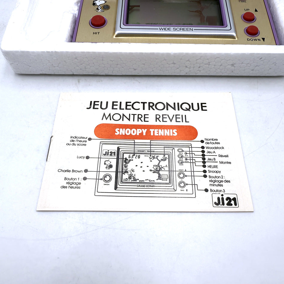 Snoopy Tenns Wide Screen Game & Watch (J.i 21)