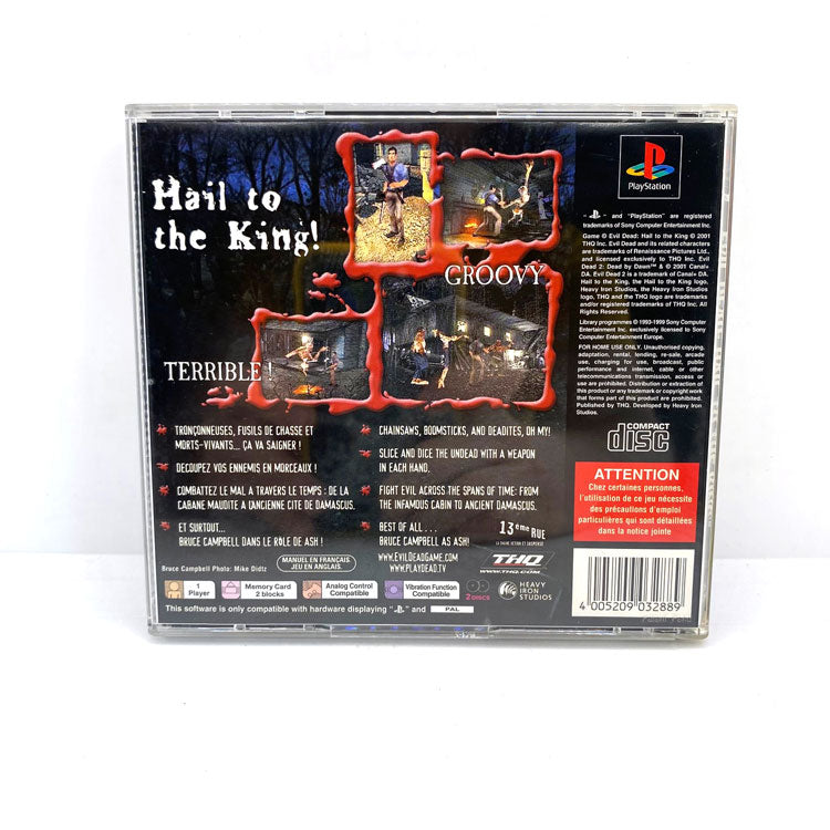 Evil Dead Hail To The King Playstation 1