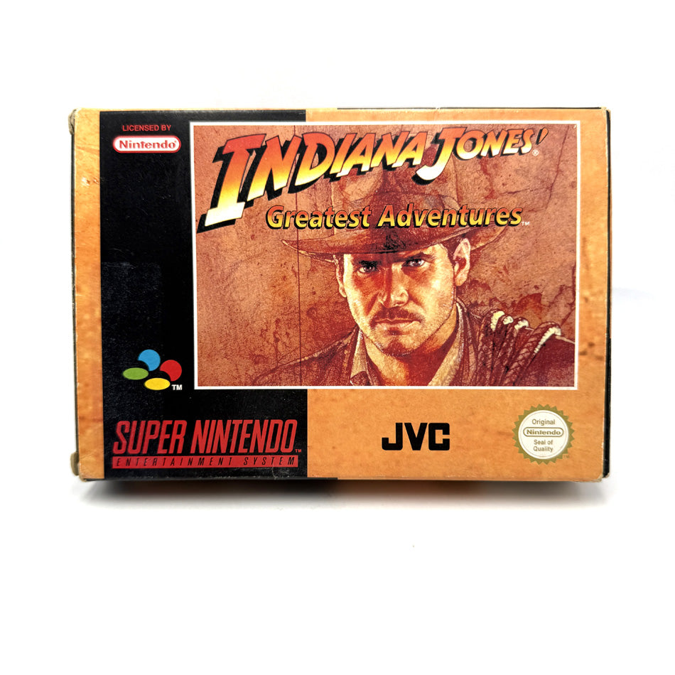Indiana Jones Greatest Adventures Super Nintendo